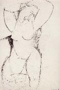Amedeo Modigliani, Caryatid Study